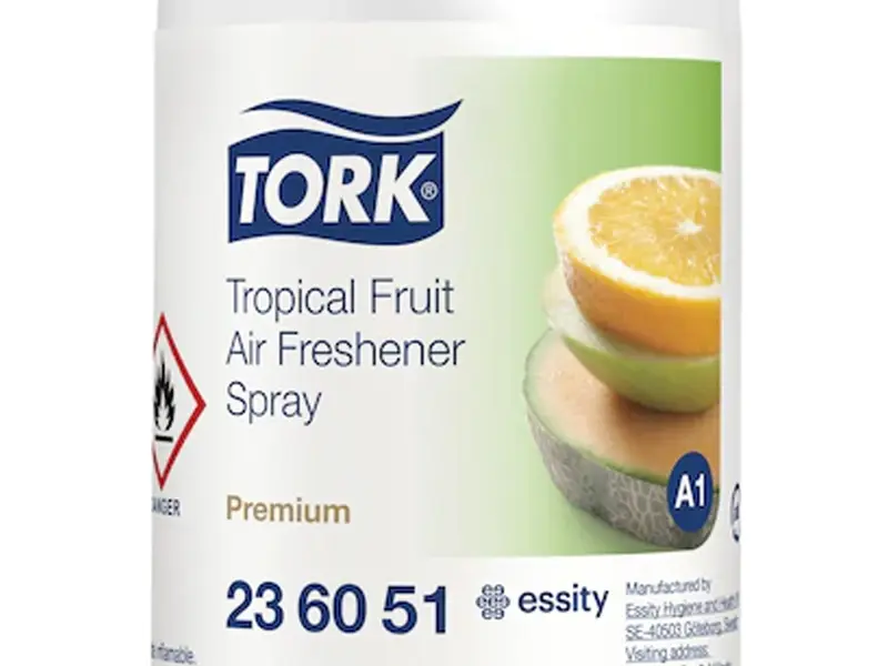 Désodorisant Tork en spray, parfum fruits tropicaux, pour diffuseur A1