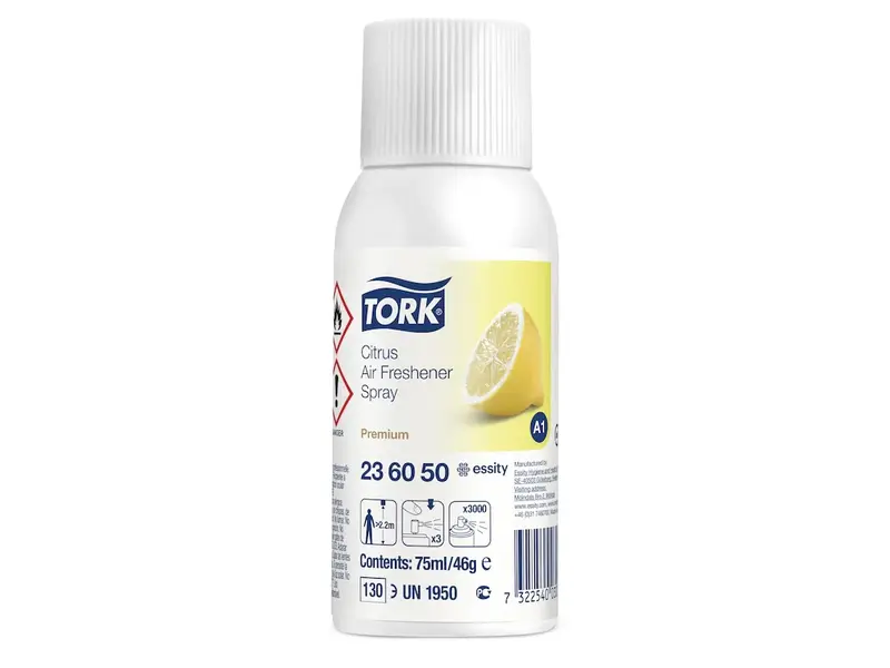 Tork Luchtverfrisser Spray citrusgeur voor A1 dispenser