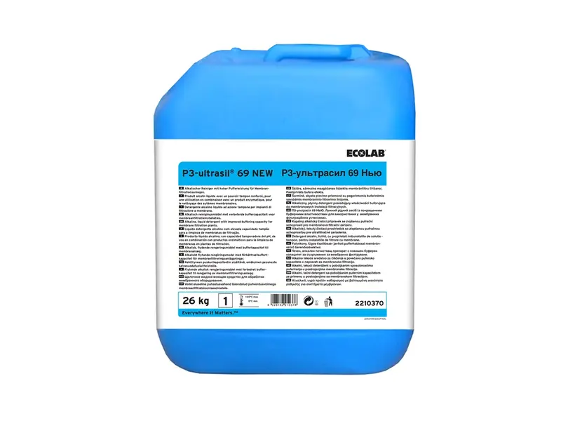 Ecolab P3-Ultrasil 69 NEW alkalisch reinigingsmiddel CIP 26 kg (NL)