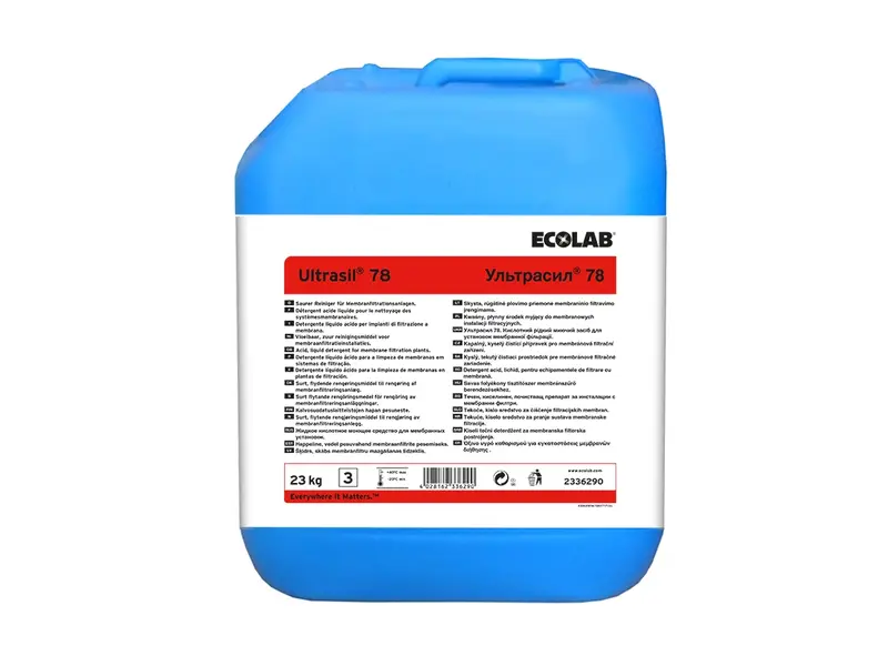 Ecolab Ultrasil 78 zuur reinigingsmiddel 23 kg (NL)