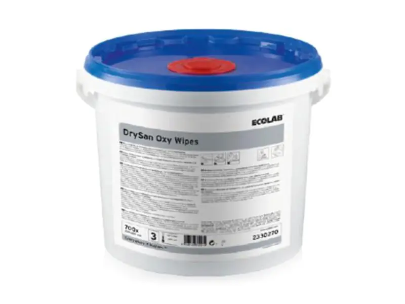Ecolab DrySan Oxy Wipes reinigings- en desinfectiedoekjes blauw 700 stuks