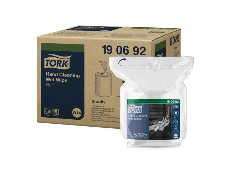 Tork Hand Cleaning moist cleaning wipes W14 refill
