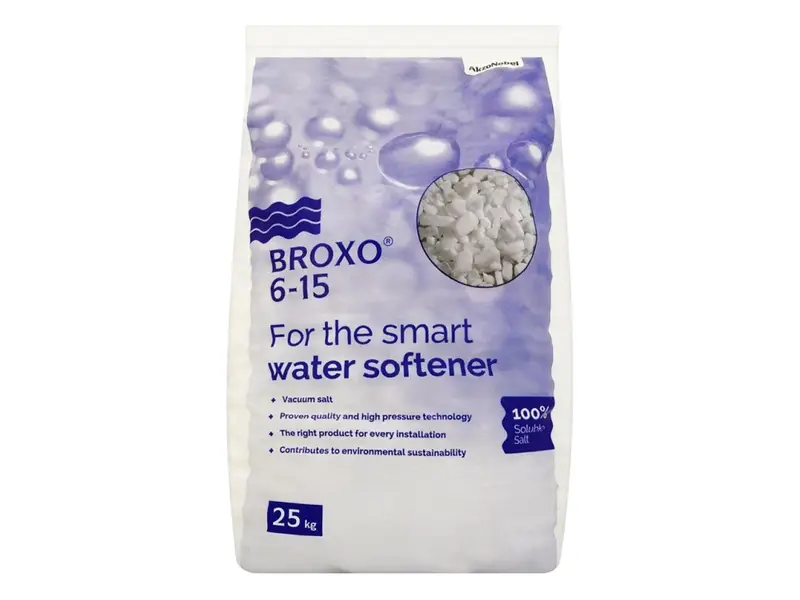 Sel adoucissant Broxo, 6 à 15 sacs de 25 kg