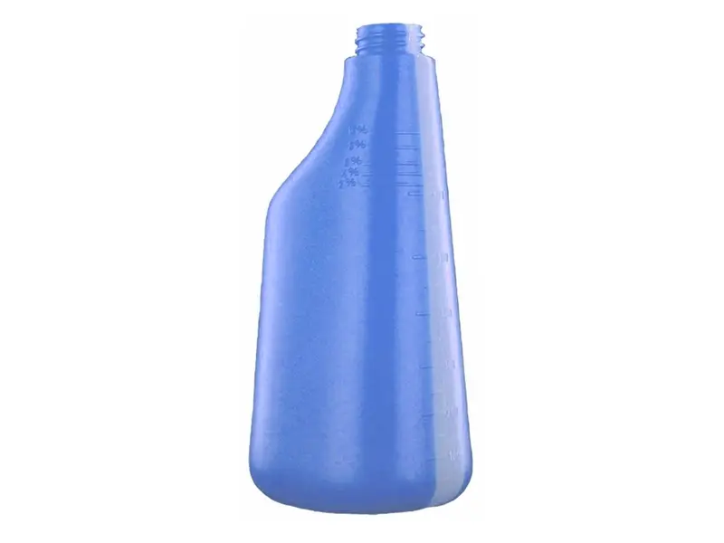 Bouteille PE 600 ml bleue