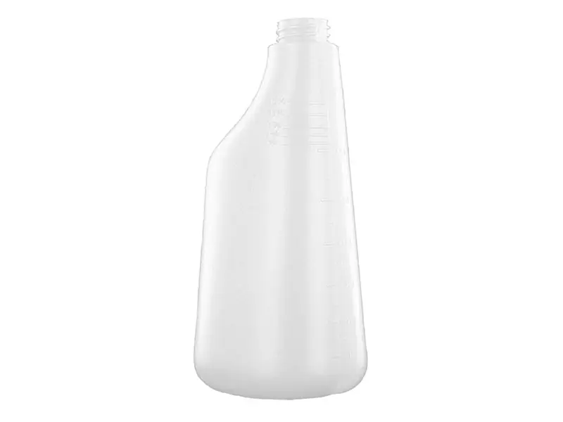 Bouteille PE 600 ml blanche (transparente)