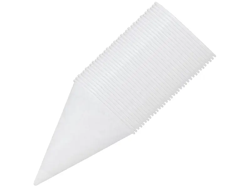 Paper drinking cup water cone 68x94 mm 120 ml white