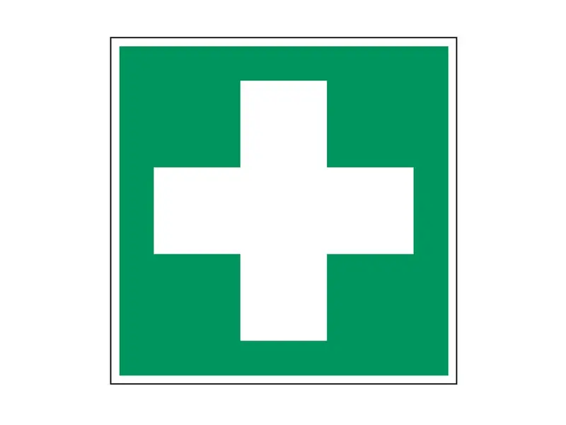 First aid sticker PIC 352 200x200 mm