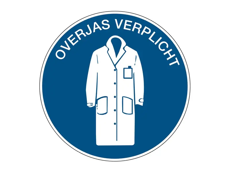 Sticker overcoat required PIC 1204 ø200 mm