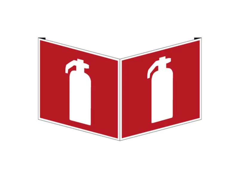 Fire extinguisher sign PIC 403 panoramic 151x151 mm