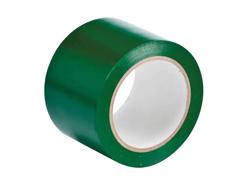 Afbakeningstape vinyl 50 mm groen