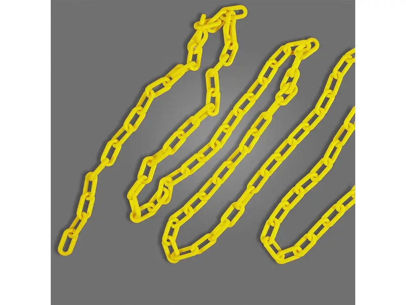 Chaîne d'avertissement Brady jaune de 25 m