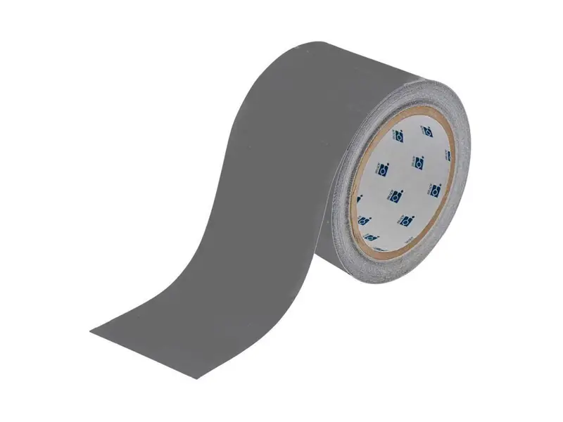 Bande de délimitation ToughStripe PE 76,20 mm grise
