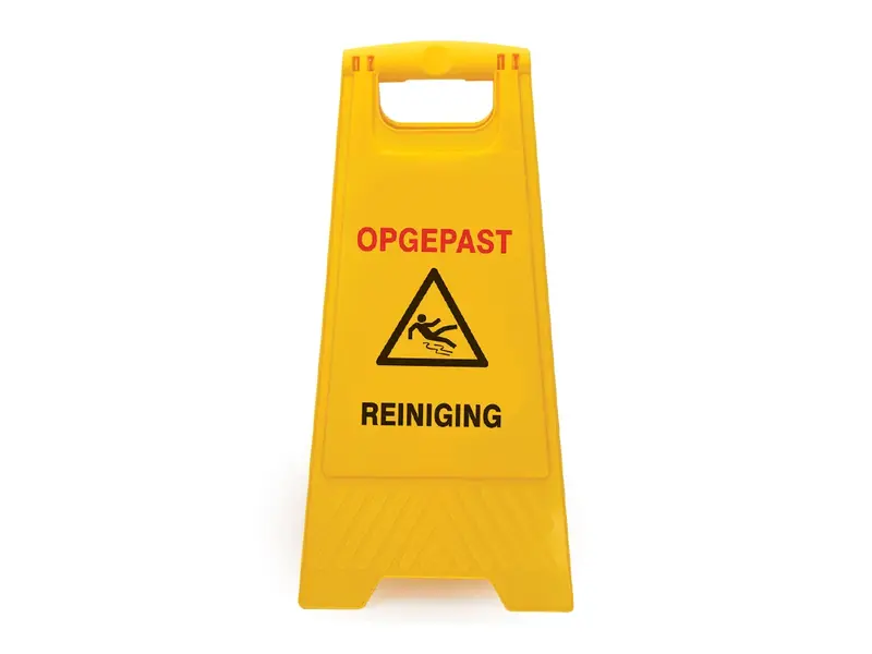Panneau de sécurité de nettoyage Brady 660 mm jaune