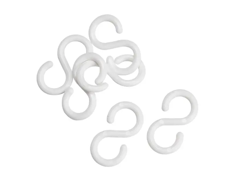 Connecting hooks Brady 50 mm white