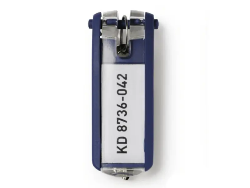 Sleutelhanger Key Clip donkerblauw
