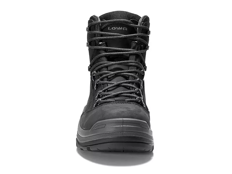 Lacets de sécurité haute performance Lowa Renegade Work GTX Black Mid S3 CI HI HRO, taille 40