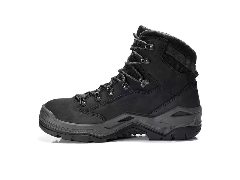 Lacets de sécurité haute performance Lowa Renegade Work GTX Black Mid S3 CI HI HRO, taille 40