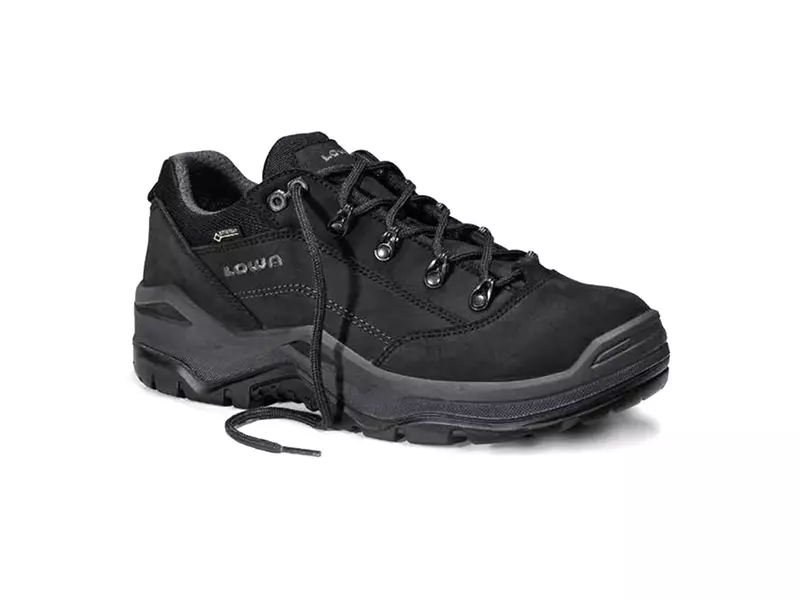 Lowa Renegade Work GTX Black LO S3 CI HI HRO veiligheidsschoen laag veters SRC maat 45