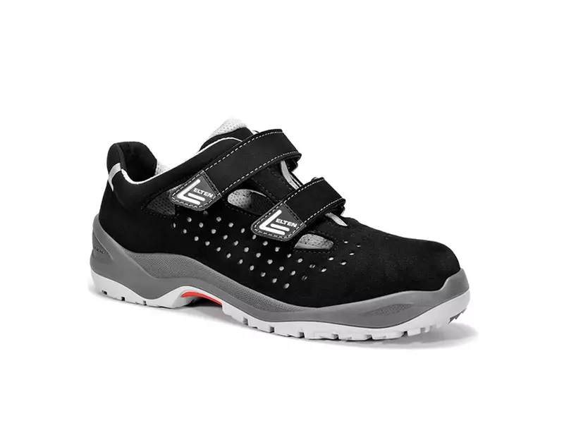 Chaussure de sécurité Elten Impulse grise Easy S1 Velcro SRC ESD taille 37