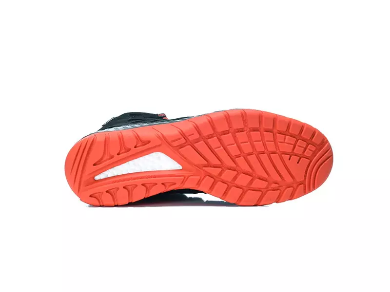 Elten Maddox Black-red mid safety shoe S3 SRC ESD size 40