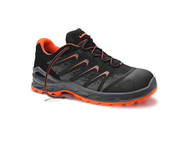 Chaussure Lowa Larrox Work GTX Black Lo S3 Ci à lacets bas, pointure 45