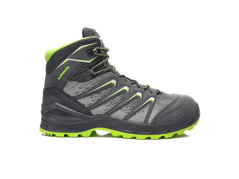 Shoe Lowa Larrox Work GTX Gray Mid S3 Ci high lace size 42