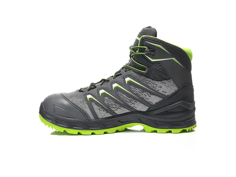 Shoe Lowa Larrox Work GTX Gray Mid S3 Ci high lace size 42