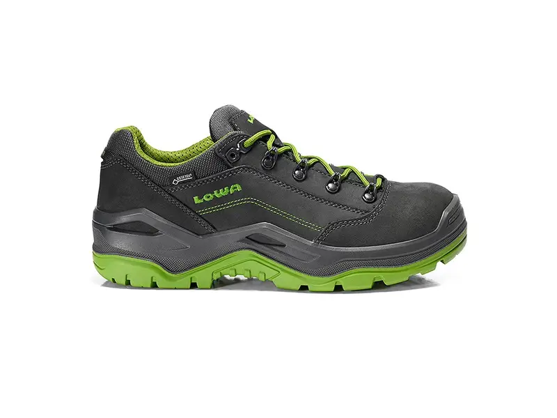 Chaussure basse à lacets Lowa Renegade Work GTX Green Lo S3, pointure 47