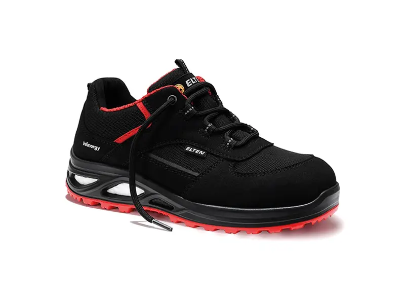 Elten Hannah XXTL Black-Red Low S3 veiligheidsschoen dames SRC ESD maat 38