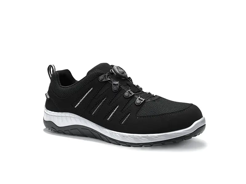 Elten Maddox Black-Grey Low safety shoe BOA closure S3 SRC ESD size 47
