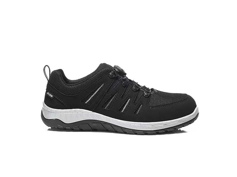 Elten Maddox Black-Grey Low safety shoe BOA closure S3 SRC ESD size 47