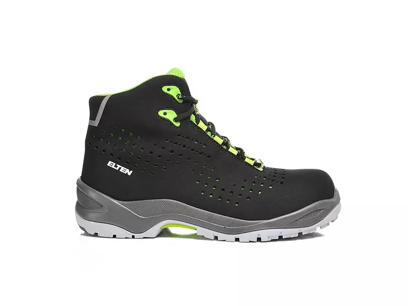 Elten Impulse Green Mid safety shoe S1P SRC ESD size 42