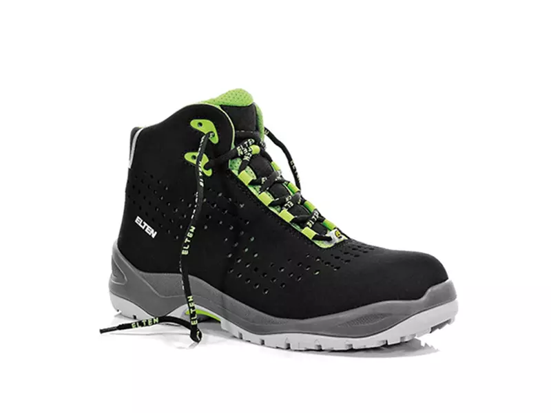 Elten Impulse Green Mid safety shoe S1P SRC ESD size 42
