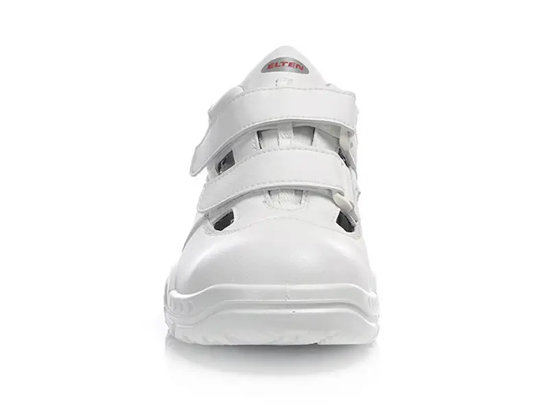 Chaussure de sécurité alimentaire Elten White Easy Low ESD S1 à scratch, taille 45