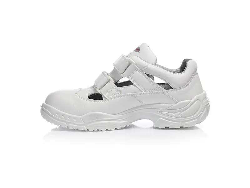 Chaussure de sécurité alimentaire Elten White Easy Low ESD S1 à scratch, taille 45