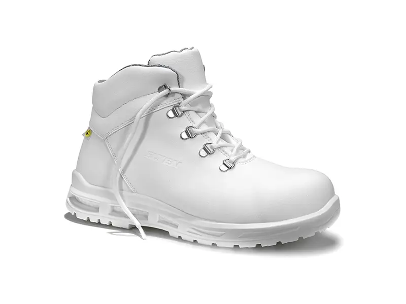 Schoen Elten Brandon XXTM ESD S3 hoog veter wit maat 45