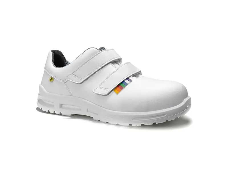 Chaussure basse à scratch Elten Brayden XXTM ESD S3 blanche taille 36