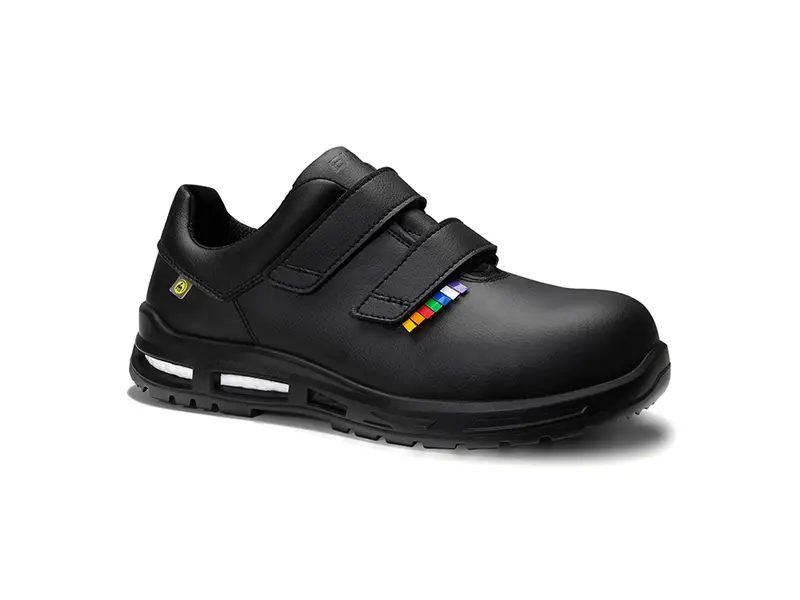 Chaussure basse Elten Brayden XXTM ESD S3 à scratch, noire, taille 46
