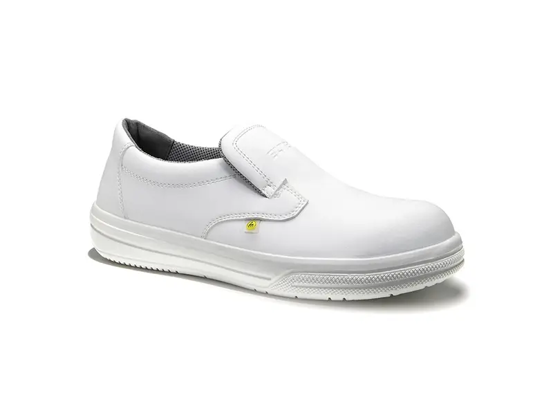 Chaussons bas de sécurité Elten Pure Slipper, résistants aux décharges électrostatiques (S2 SRC ESD), pointure 38.