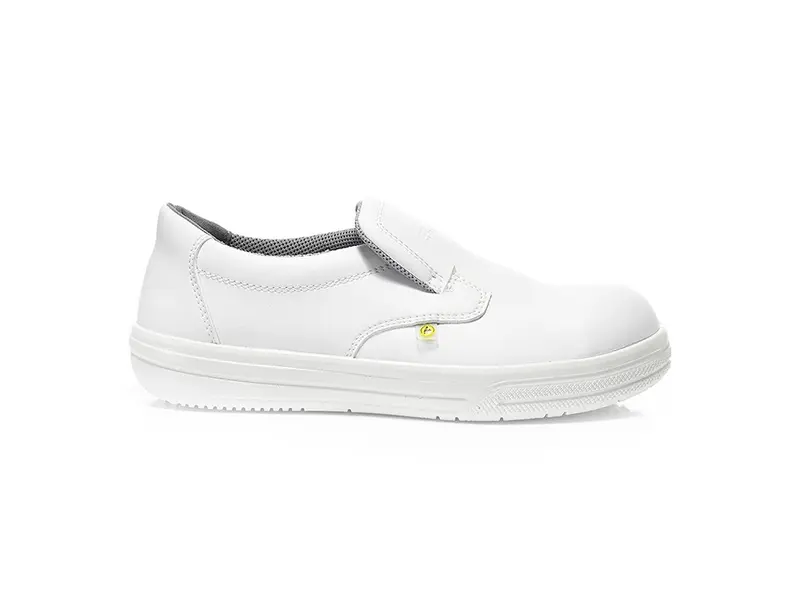 Chaussons bas de sécurité Elten Pure Slipper, résistants aux décharges électrostatiques (S2 SRC ESD), pointure 38.