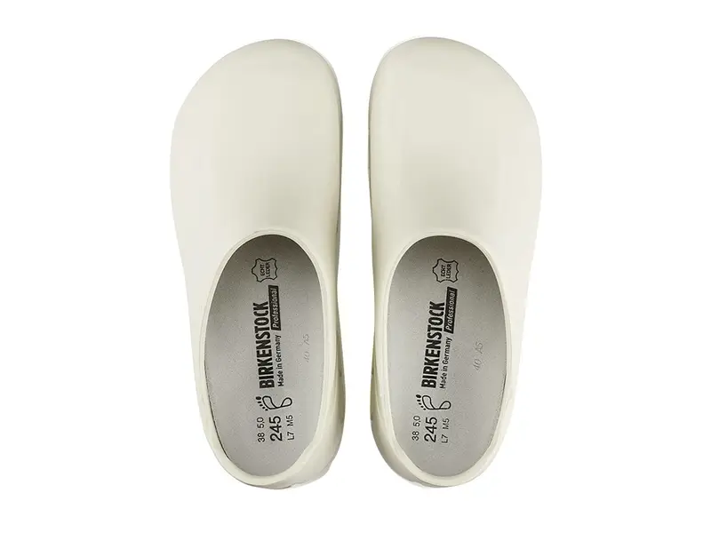 Sabot Alpro Birkenstock S2, talon fermé et embout en acier, bleu, pointure 37