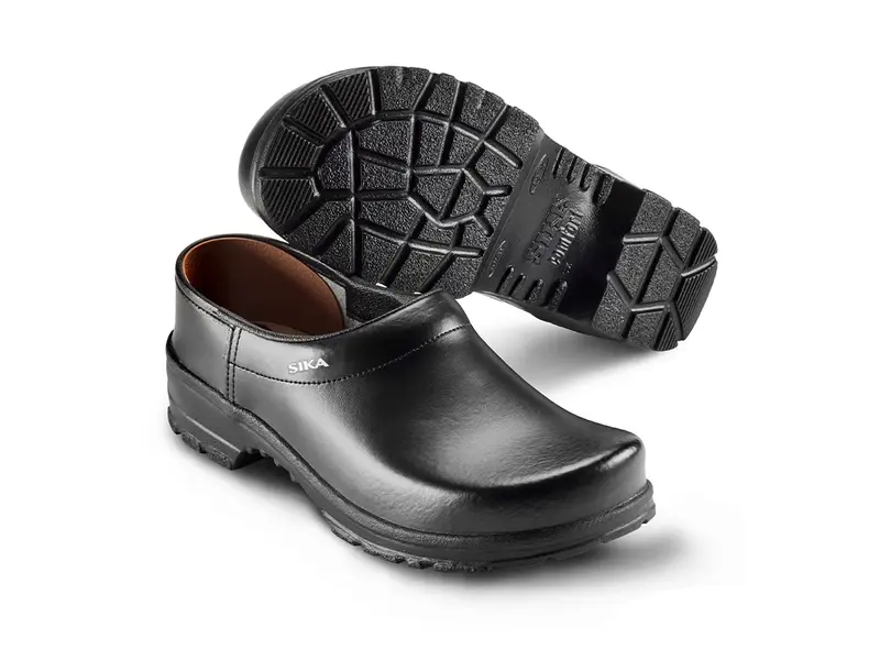 Sika 125 Comfort OB clog closed heel SRC black size 37