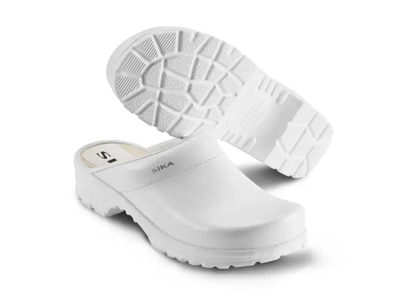 Sika 149 Comfort OB clog open heel SRC white size 43
