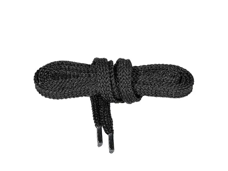 Lacets plats noirs Elten, lot de 130 cm