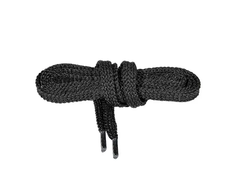 Lacets plats noirs Elten, lot de 80 cm