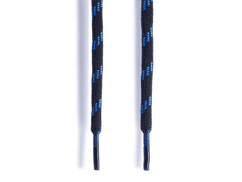 Bottes de chantier à lacets Atlas 115 cm noir/bleu
