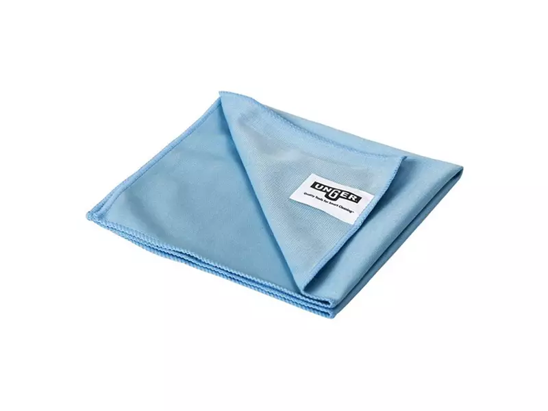 Chiffon de nettoyage en microfibre Unger Microwipe Lite MF40E 40x40 cm bleu