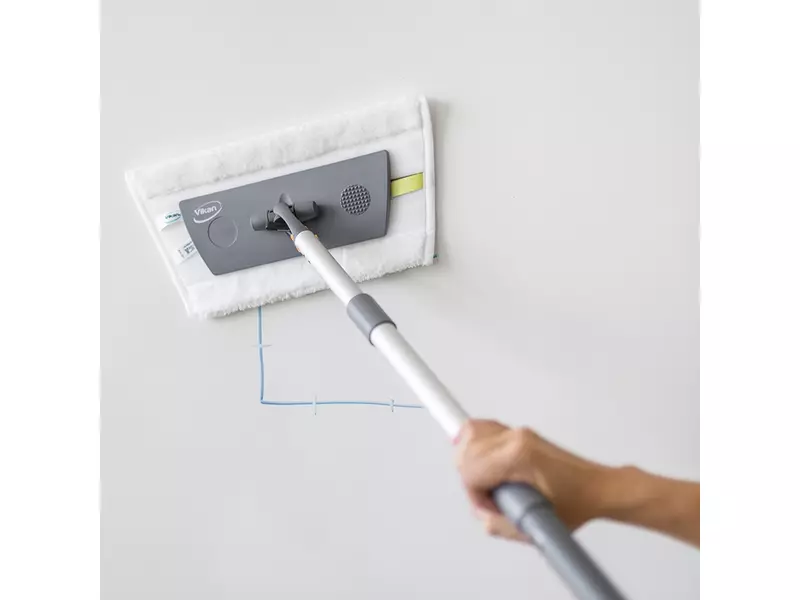 Vikan 549025 board and table mop Hook & Loop 25 cm white