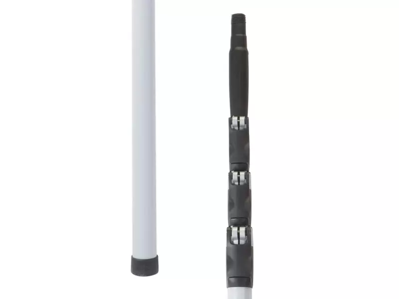 Vikan 2977 Three-part fiberglass telescopic pole 1880-6000 mm grey