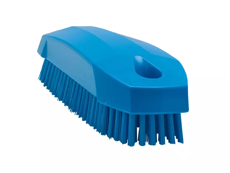 Vikan 64403 Hard Nail Brush 130 mm Blue